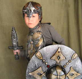 Illustration for article titled Send Fido Into Mordor with Confidence in Ancient Doggy Armor